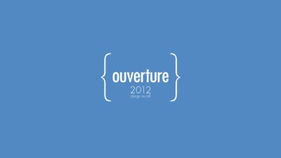 Ouverture 2012 Design on/off